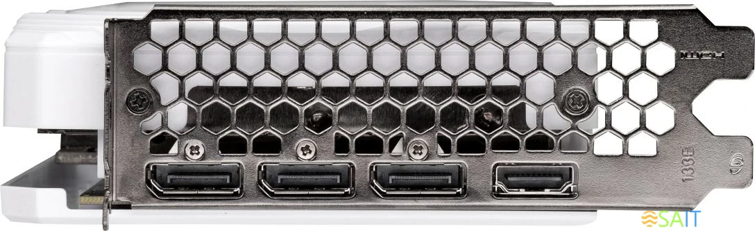 Видеокарта Palit PCI-E 4.0 RTX4070 DUAL WHITE OC NVIDIA GeForce RTX 4070 12Gb 192bit GDDR6 1920/20000 HDMIx1 DPx3 HDCP Ret