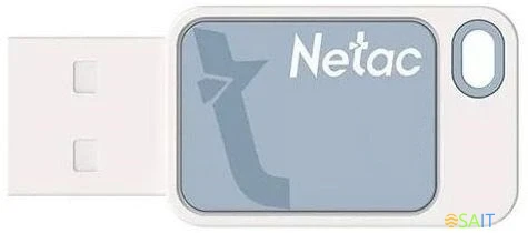 Флеш Диск Netac 8Gb UA31 NT03UA31N-008G-20BL USB2.0 синий