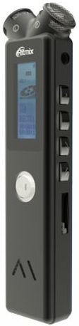 Диктофон Цифровой Ritmix RR-145 8Gb черный