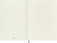 Блокнот Moleskine CLASSIC SOFT QP643 A4 192стр. нелинованный мягкая обложка черный