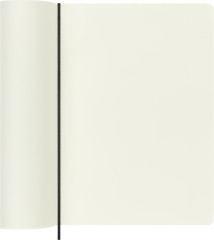 Блокнот Moleskine CLASSIC SOFT QP643 A4 192стр. нелинованный мягкая обложка черный