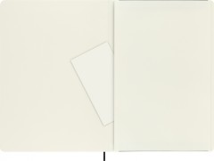 Блокнот Moleskine CLASSIC SOFT QP643 A4 192стр. нелинованный мягкая обложка черный