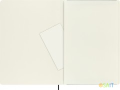 Блокнот Moleskine CLASSIC SOFT QP643 A4 192стр. нелинованный мягкая обложка черный