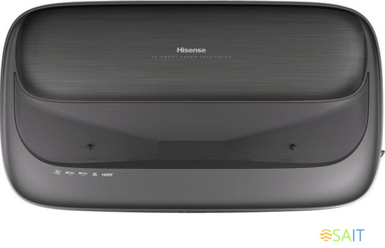 Телевизор Laser Hisense 100" Laser TV 100L9H черный 4K Ultra HD 60Hz DVB-T DVB-T2 DVB-C DVB-S DVB-S2 USB WiFi Smart TV