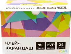 Клей-карандаш Silwerhof Daily 15гр ПВП дисплей картонный