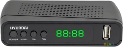 Ресивер DVB-T2 Hyundai H-DVB520 черный