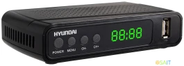 Ресивер DVB-T2 Hyundai H-DVB520 черный