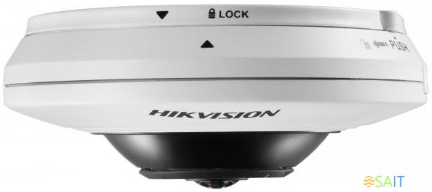 Камера видеонаблюдения IP Hikvision DS-2CD2955G0-ISU(1.05mm) 1.05-1.05мм цв. корп.:белый