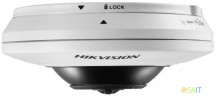 Камера видеонаблюдения IP Hikvision DS-2CD2955G0-ISU(1.05mm) 1.05-1.05мм цв. корп.:белый