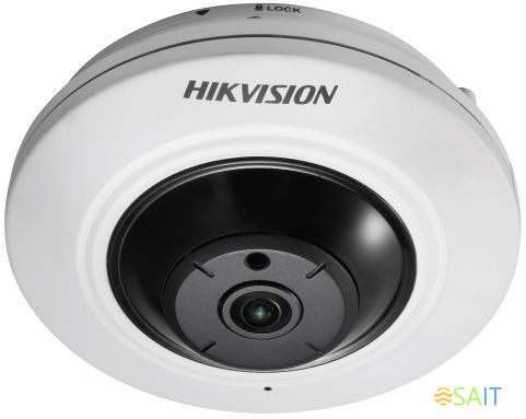 Камера видеонаблюдения IP Hikvision DS-2CD2955G0-ISU(1.05mm) 1.05-1.05мм цв. корп.:белый