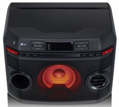 Минисистема LG XBOOM OL45 черный 220Вт CD CDRW FM USB BT