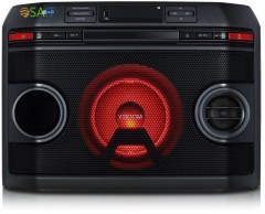 Минисистема LG XBOOM OL45 черный 220Вт CD CDRW FM USB BT