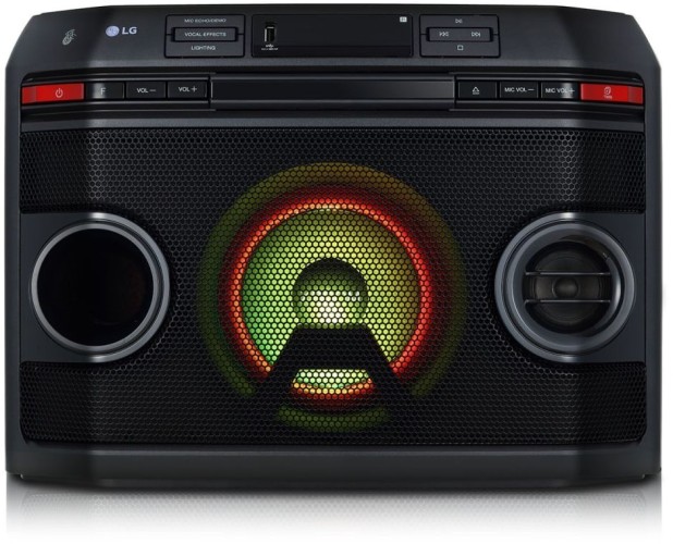 Минисистема LG XBOOM OL45 черный 220Вт CD CDRW FM USB BT