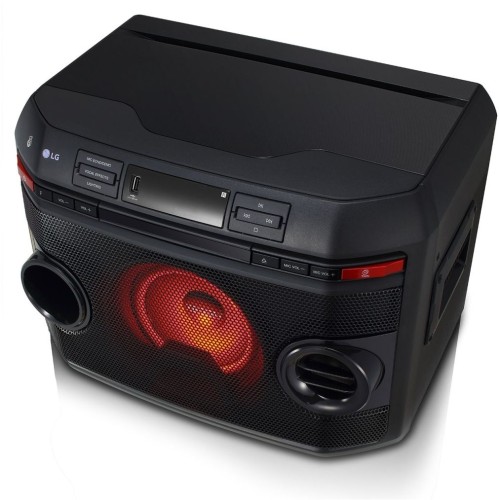 Минисистема LG XBOOM OL45 черный 220Вт CD CDRW FM USB BT