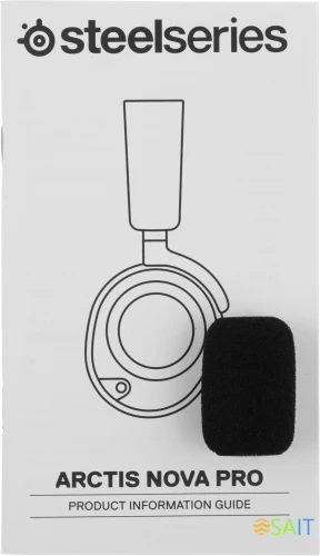 Наушники с микрофоном Steelseries Arctic Nova Pro черный 1.5м накладные оголовье (61527)