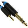 Кабель Vention аудио Jack 6,5 mm M/ 3,5 M - 1,5м Кабель Vention jack 6.5 mm(m)/mini jack 3.5 mm(m) - 1.5 м (BABBG)