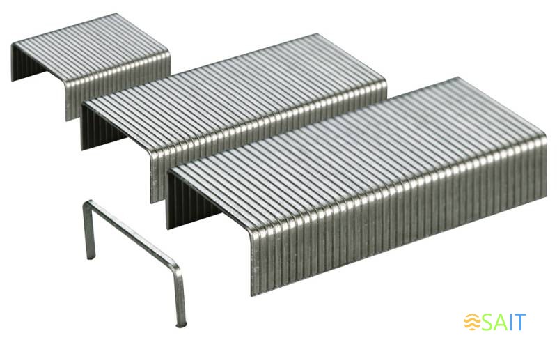 Скобы для степлера 23/23 Deli E0014 оцинкованные кор.карт. (упак.:1000шт.)