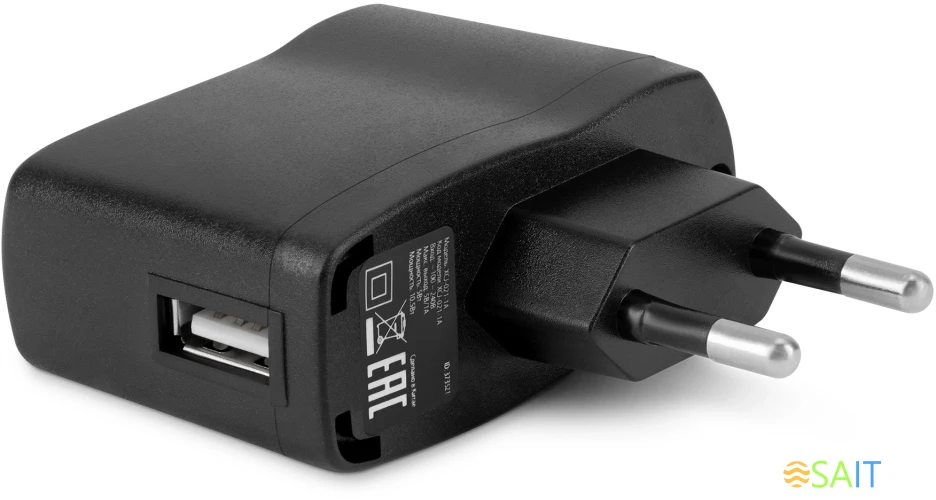 Сетевое зар./устр. Buro XCJ-021-1A 5W 1A USB универсальное черный