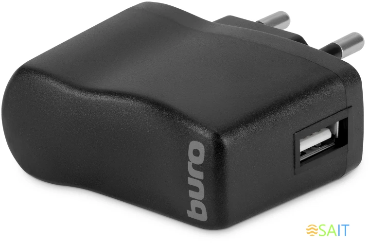 Сетевое зар./устр. Buro XCJ-021-1A 5W 1A USB универсальное черный