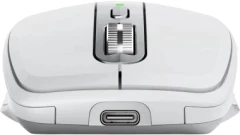 Мышь Logitech MX Anywhere 3S светло-серый лазерная 8000dpi silent беспров. BT USB для ноутбука 6but (910-006939)