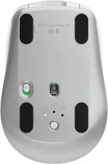 Мышь Logitech MX Anywhere 3S светло-серый лазерная 8000dpi silent беспров. BT USB для ноутбука 6but (910-006939)