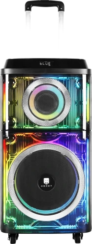 Колонка порт. Ural Молот 103 черный 1200W 1.1 BT/3.5Jack/USB-C 15м 7000mAh (УРАЛ МОЛОТ 103)