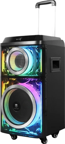 Колонка порт. Ural Молот 103 черный 1200W 1.1 BT/3.5Jack/USB-C 15м 7000mAh (УРАЛ МОЛОТ 103)