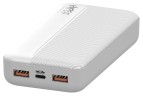 Мобильный аккумулятор Hiper SM20000 20000mAh 12W 2.4A 2xUSB-A/USB-C белый (SM20000 WHITE)