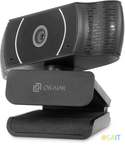 Камера Web Оклик OK-C016HD черный 1Mpix (1280x720) USB2.0 с микрофоном