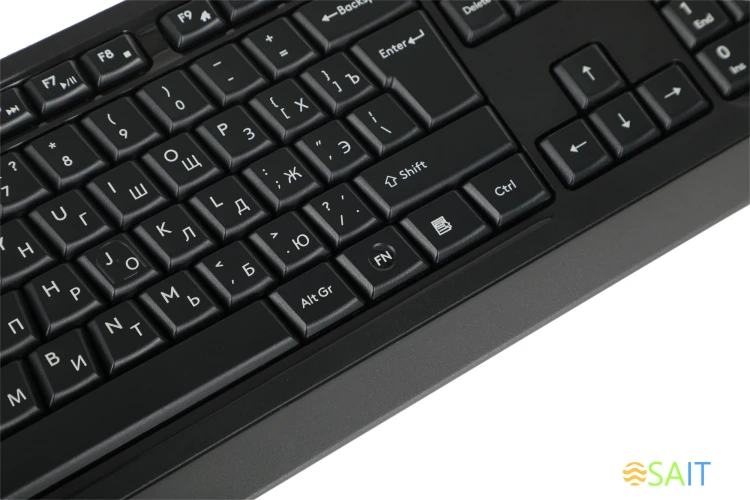 Клавиатура A4Tech Fstyler FKS10 черный/серый USB (FKS10 GREY)