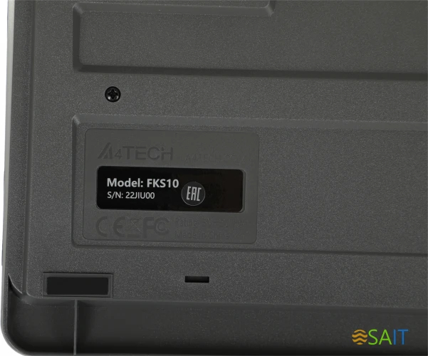 Клавиатура A4Tech Fstyler FKS10 черный/серый USB (FKS10 GREY)