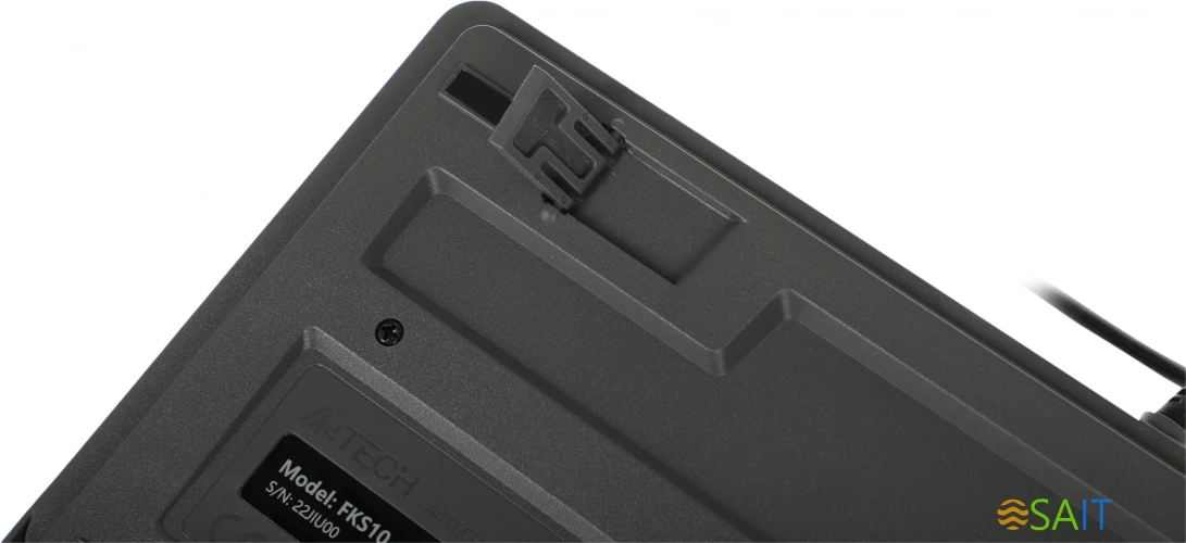 Клавиатура A4Tech Fstyler FKS10 черный/серый USB (FKS10 GREY)