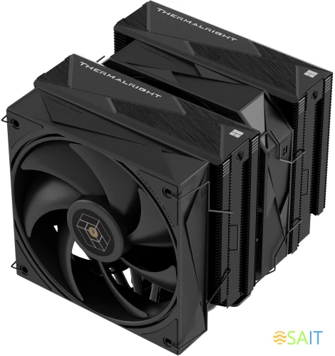 Устройство охлаждения(кулер) Thermalright Royal Pretor 130 Soc-AM5/AM4/1200/1700/1851 черный 4-pin 29.4dB Al+Cu Ret (RP130-BL)