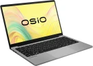 Ноутбук Osio FocusLine F140a-009 Ryzen 5 5500U 8Gb SSD512Gb AMD Radeon Graphics 14" IPS FHD (1920x1080) без ОС grey WiFi BT Cam 6000mAh