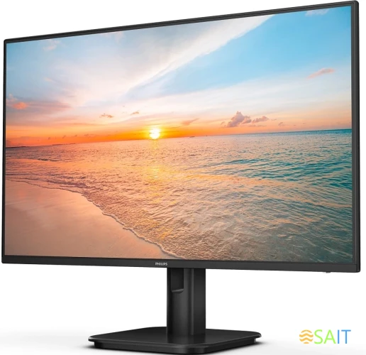 Монитор Philips 23.8" E Line 24E1N1100A черный IPS LED 16:9 HDMI M/M матовая 1300:1 250cd 178гр/178гр 1920x1080 100Hz VGA FHD 2.51кг