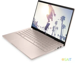 Ноутбук HP Pavilion x360 14-ek2003ci Core 5 120U 16Gb SSD512Gb Intel Graphics 14" IPS Touch FHD (1920x1080) Free DOS rose gold WiFi BT Cam (A1AA0EA)