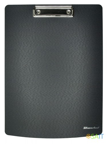 Папка клип-борд Silwerhof 957025 A4 полифом 1.8мм черный