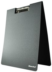 Папка клип-борд Silwerhof 957025 A4 полифом 1.8мм черный