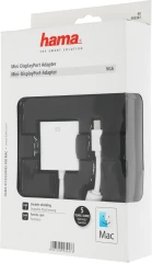 Адаптер Hama VGA (f) miniDisplayPort (m) 0.1м (00053247)