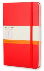 Блокнот Moleskine CLASSIC MM710R Pocket 90x140мм 192стр. линейка твердая обложка красный
