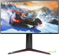 Монитор LG 27" UltraGear 27GP95RP-B черный IPS LED 1ms 16:9 HDMI матовая HAS 400cd 178гр/178гр 3840x2160 160Hz G-Sync FreeSync Premium Pro DP 4K USB 7.4кг