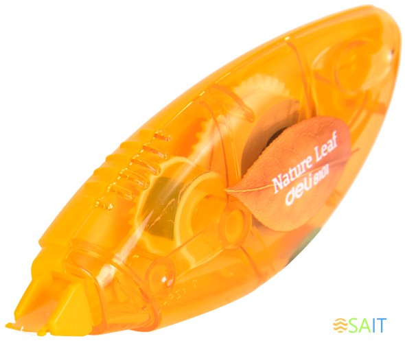 Лента коррект. Deli E8101 6мх5мм ассорти корпус белый блистер