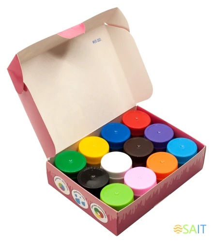 Гуашь Silwerhof Монстрики 12цв. бан. 20мл. картон.кор.