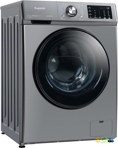 Стиральная машина Бирюса WM-SL1014/15 M класс: A+++ загр.фронтальная макс.:10кг серебристый инвертор