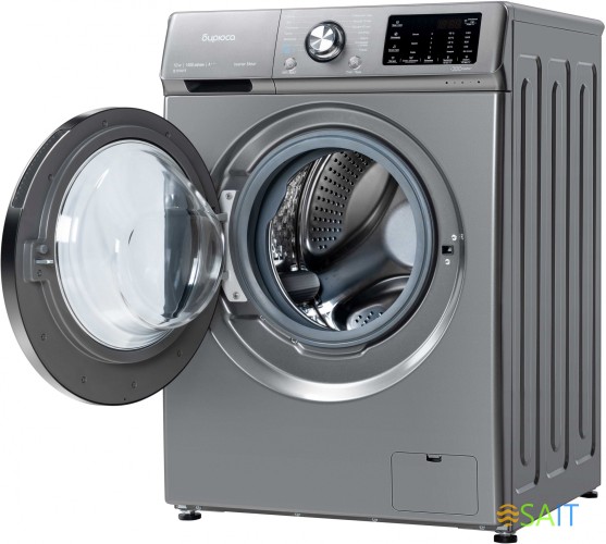 Стиральная машина Бирюса WM-SL1014/15 M класс: A+++ загр.фронтальная макс.:10кг серебристый инвертор