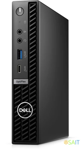 Неттоп Dell Optiplex 7020 Plus Micro i5 14500 (2.6) 8Gb SSD512Gb UHDG 770 Linux Ubuntu GbitEth WiFi BT 180W мышь клавиатура черный (7020P-5820)