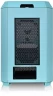 Корпус Thermaltake The Tower 300 Turquoise голубой без БП mATX 8x120mm 6x140mm 2xUSB3.0 audio bott PSU
