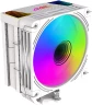Устройство охлаждения(кулер) GMNG GG-CPC220-ARGB2 ARGB 120x120x25mm Soc-AM5/AM4/1151/1200/2066/1700 белый 4-pin 14-26dB Al+Cu LCD 220W 550gr Ret (GG-CPC220-ARGB2-WH)
