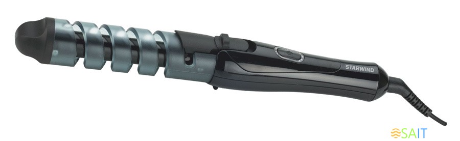 Щипцы Starwind SHE6500 25Вт черный макс.темп.:200С покрытие:керамическое