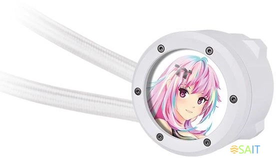 Система водяного охлаждения Thermaltake TH420 V2 Ultra EX Snow ARGB Soc-AM5/AM4/1200/1700/1851 белый 4-pin 30.7dB Al+Cu LCD Ret (CL-W428-PL14SW-A)